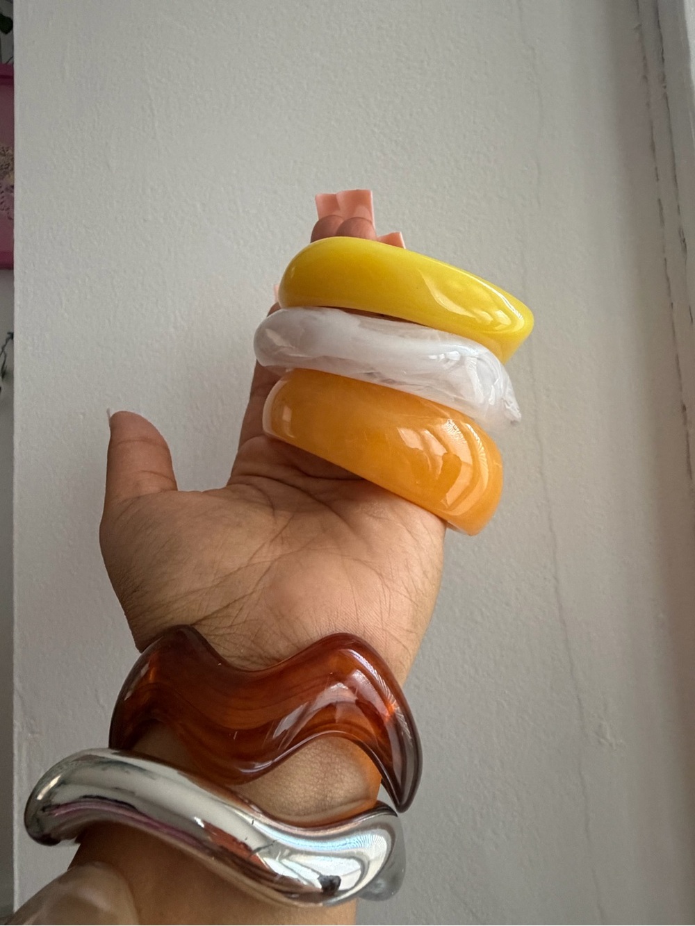 Hand Soap Bars Trio in Yellow, White and Orange